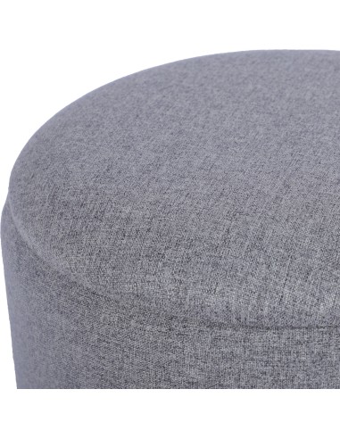 Set 2 Pufs con Tapa en Gris