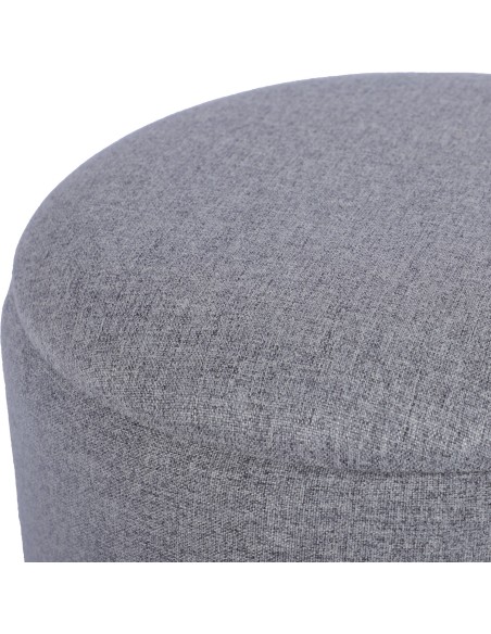Set 2 Pufs con Tapa en Gris