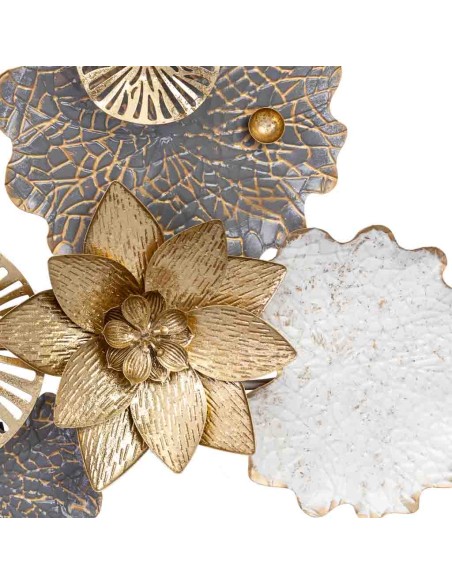 Decoración de metal Rosetones y Flores