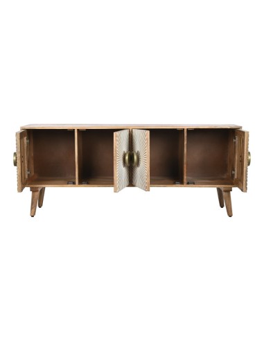 Mueble de TV 4 puertas madera de mango