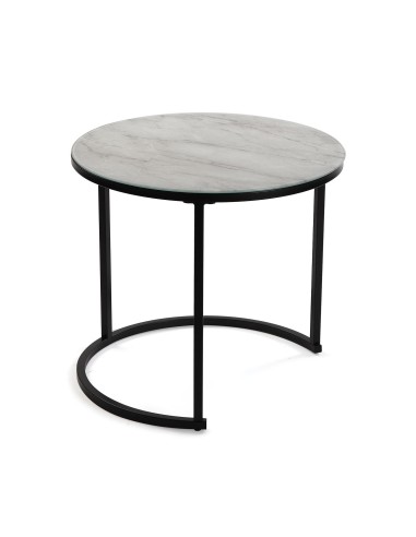 Juego de 2 mesas auxiliares