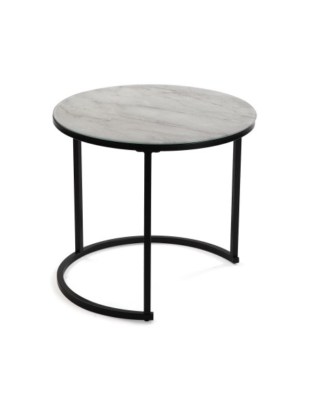 Juego de 2 mesas auxiliares