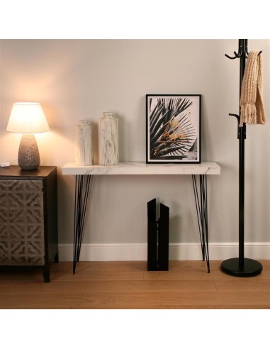 Mueble de entrada diseño mármol