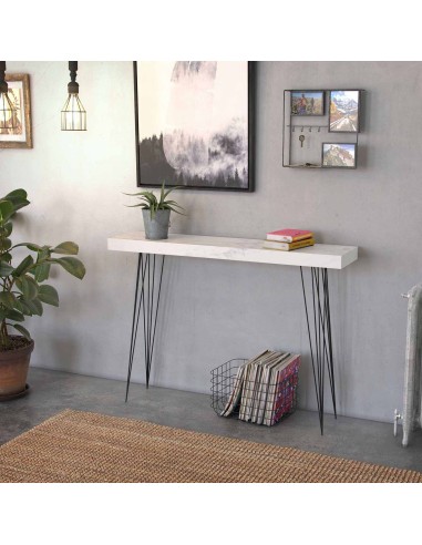 Mueble de entrada diseño mármol