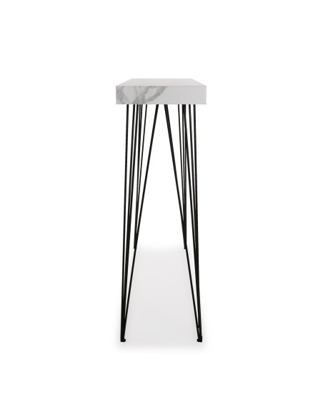 Mueble de entrada diseño mármol