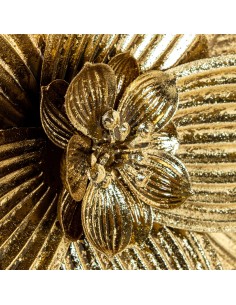 Decoración de pared metal dorada 2