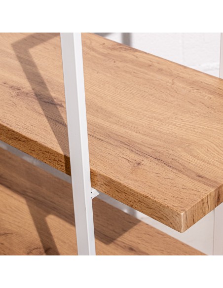 Estantería 5 baldas DM con base de metal