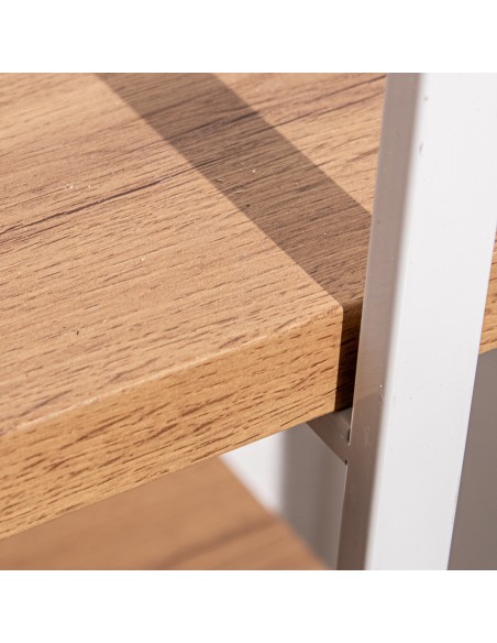 Estantería 5 baldas DM con base de metal