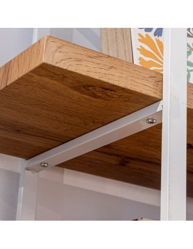 Estantería 5 baldas DM con base de metal