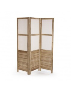 Biombo madera ventanas opacas