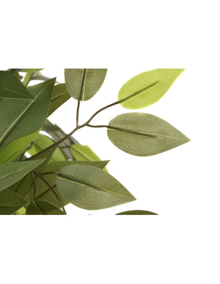 Árbol poliéster madera verde