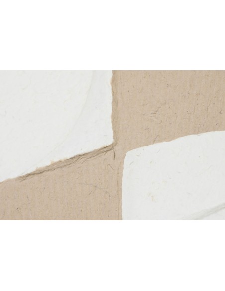 Cuadro papel mache abstracto