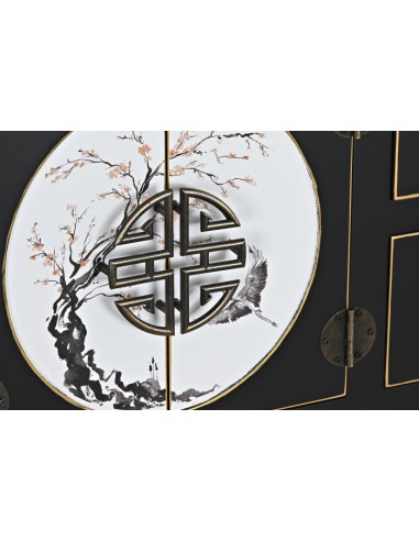 Consola abeto oriental negro