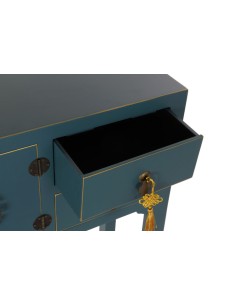 Consola Abeto Oriental Azul Petróleo 2