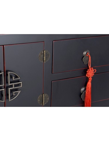 Consola oriental negro