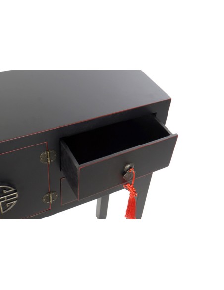 Consola oriental negro