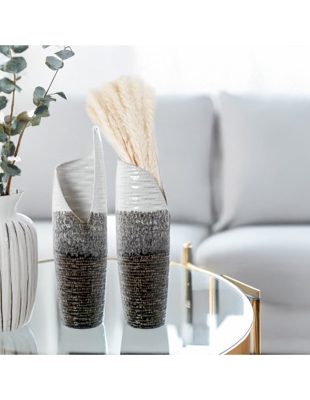 Jarrón cerámica mosaico