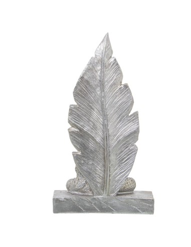 Figura Resina Buda Plateado/Marrón