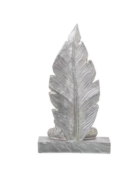 Figura Resina Buda Plateado/Marrón