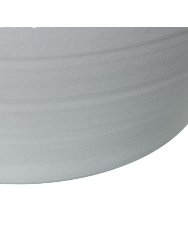 Macetero Cerámica 32cm Blanco Mate