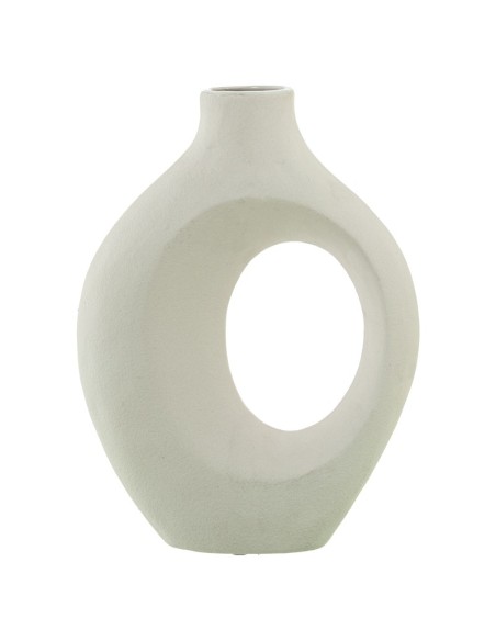 Jarrón Cerámica 31cm Blanco Mate Jarrón Cerámica 31cm Blanco Mate