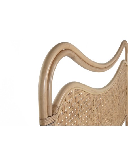 Cabecero cama ratán natural