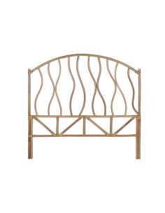 Cabecero cama ratán natural