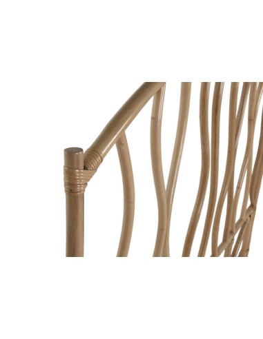 Cabecero cama ratán natural