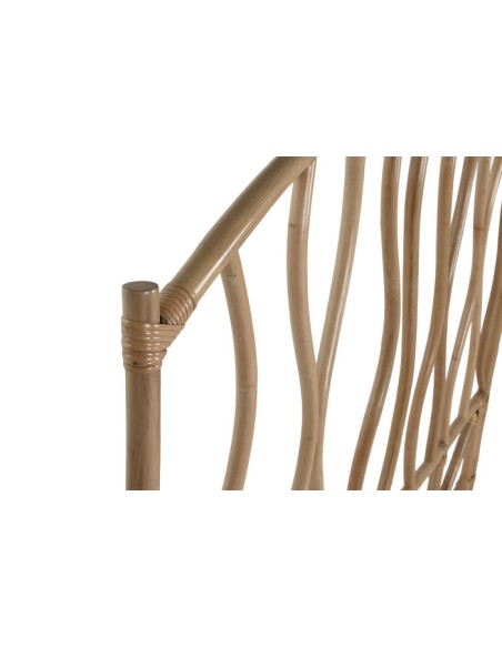 Cabecero cama ratán natural