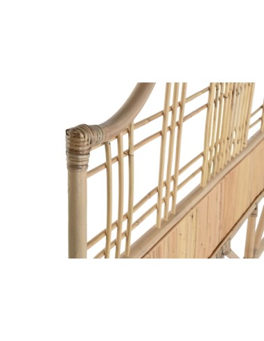 Cabecero cama ratán natural