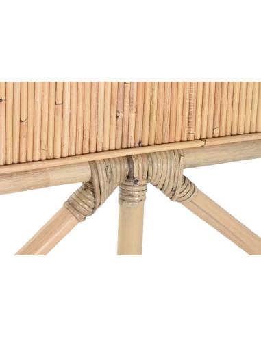 Cabecero cama ratán natural