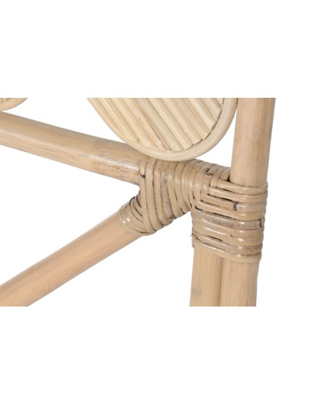 Cabecero cama ratán hoja natural