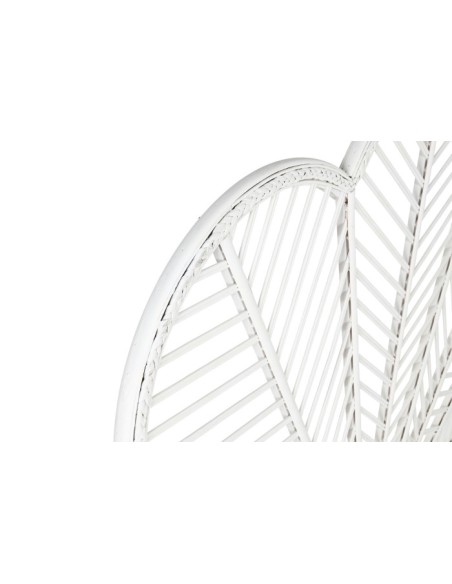 Cabecero cama bambú blanco