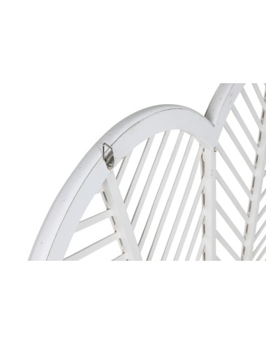 Cabecero cama bambú blanco