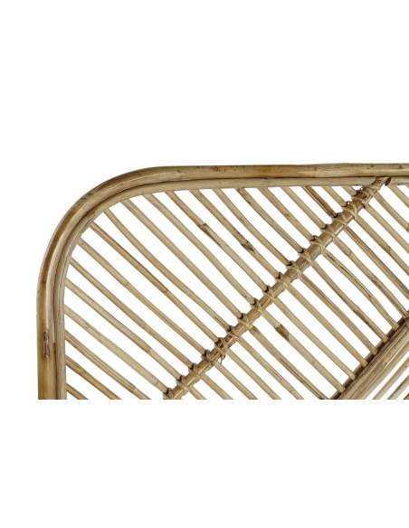 Cabecero cama ratán natural marrón claro