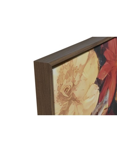 Cuadro lienzo Chica Flores