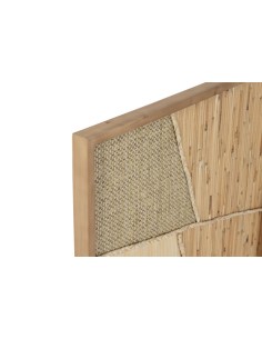 Cuadro Lino Bambú Natural 3D 2