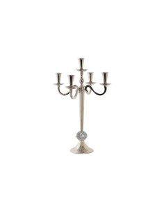 Candelabro Aluminio Cromado