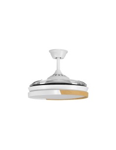 Ventilador de techo Emperador Blanco y Haya 2