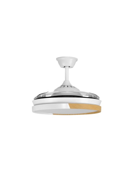 Ventilador de techo Emperador Blanco y Haya