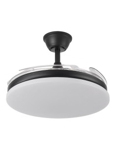 Ventilador de techo Tridente Negro 4 aspas 2