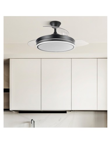 Ventilador de techo Bayomo Negro pequeño