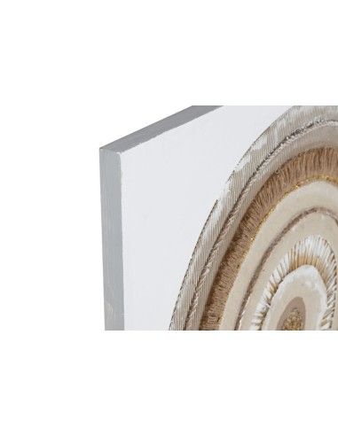 Cuadro lienzo círculo 3D