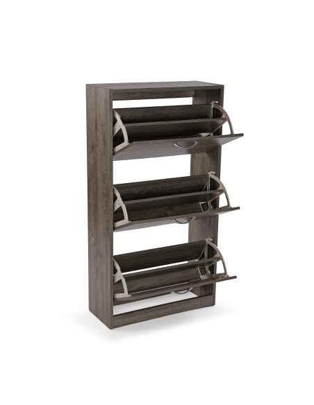 Zapatero 3 cajones Niall Oscuro Zapatero 3 cajones Niall Oscuro