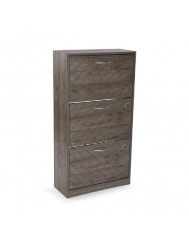 Zapatero 3 cajones Niall Oscuro
