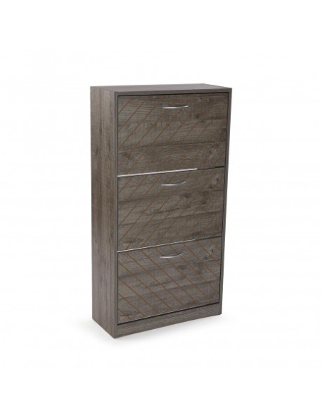 Zapatero 3 cajones Niall Oscuro