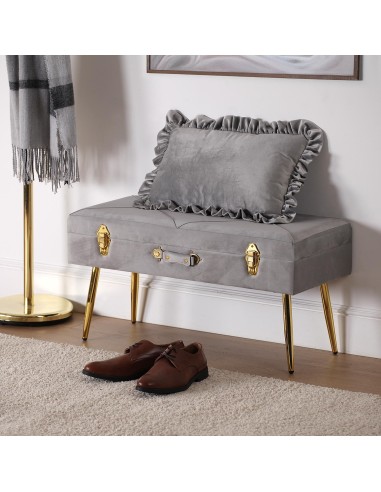 Pie de Cama Petto Gris