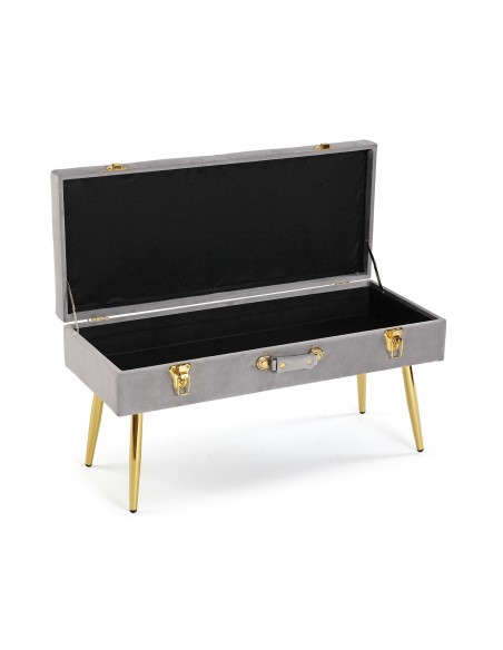 Pie de Cama Petto Gris