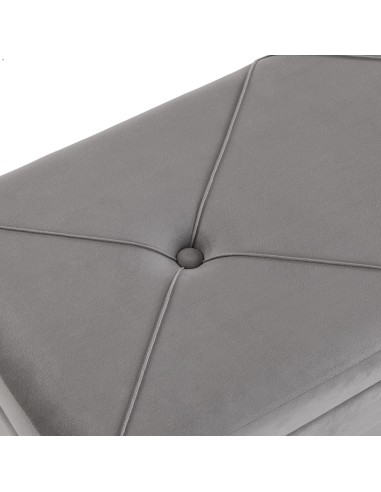 Pie de Cama Petto Gris