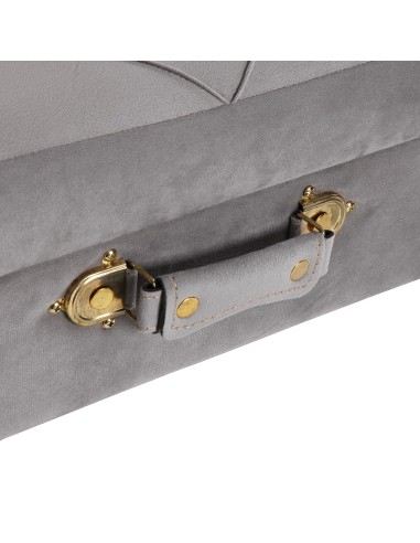 Pie de Cama Petto Gris